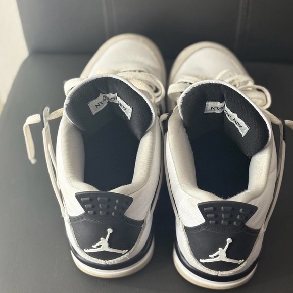 Jordan White and Black Sneakers - Picture 3 of 3